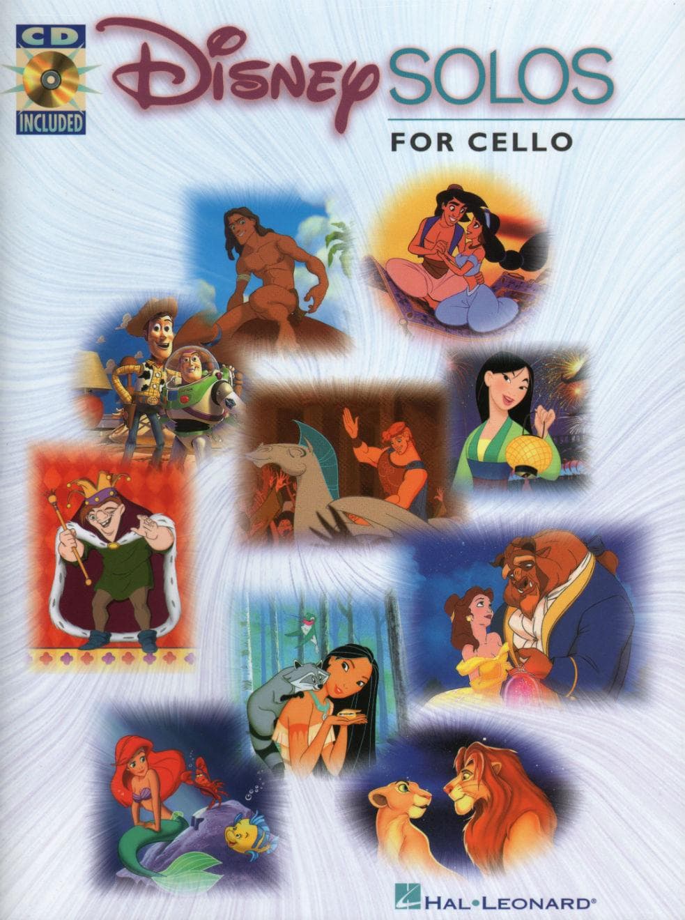 Disney Solos for Cello - Book and CD - Hal Leonard Publication