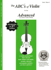 Rhoda, Janice Tucker - The ABCs of Violin for the Advanced (Book 3) - Violin with CD - Carl Fischer