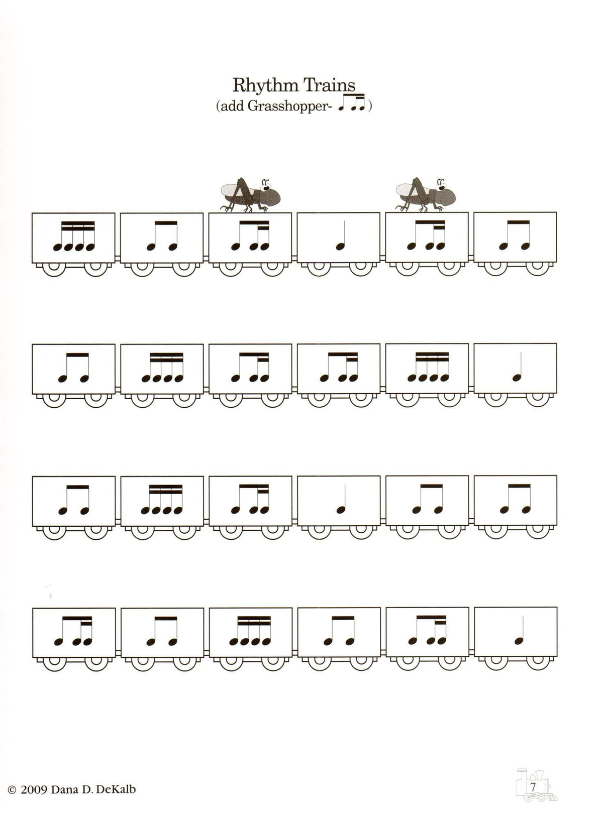 The Rhythm Train by Dana DeKalb Volume 1