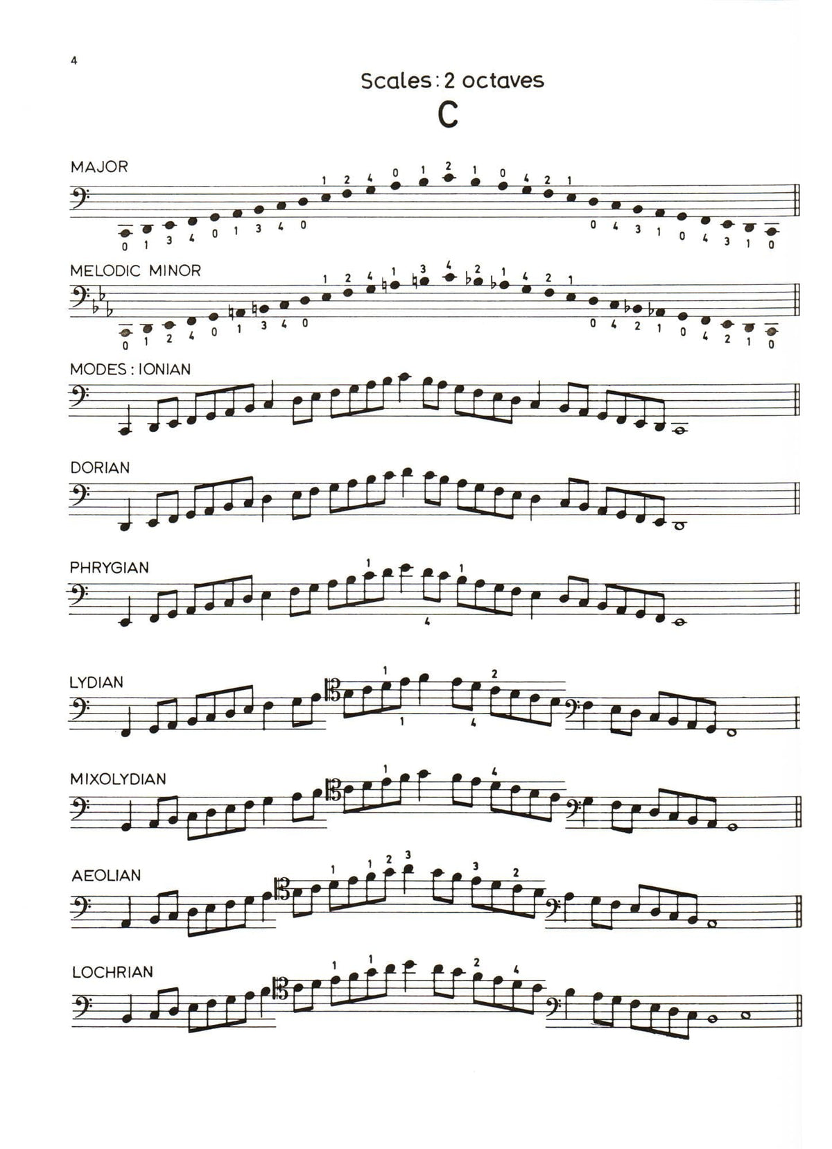 Forbes, Charles - Cello Scales and Arpeggios - Galaxy Music Edition