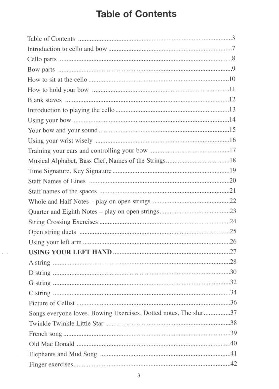 Watts, Christine - Cello Method, Volume 1 - Published by Mel Bay