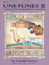 Uni-Tunes II Fundamental Reading Supplement-Bass By Carol Nunez Published by Neil A Kjos Music Company