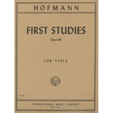 Hofmann, Richard - First Studies, Op 86 - Viola solo - International Edition