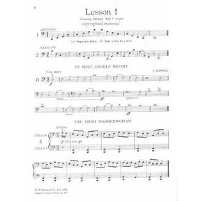 The Second Year Violoncello Method by Benoy and Burrowes - Paxton Music Limited Publication