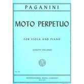 Paganini, Niccol? - Moto Perpetuo, Op 11 For Viola and Piano Published by International Music Company