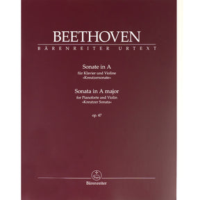 Beethoven, Ludwig van - Sonata for Pianoforte and Violin in A major op. 47 "Kreutzer Sonata"