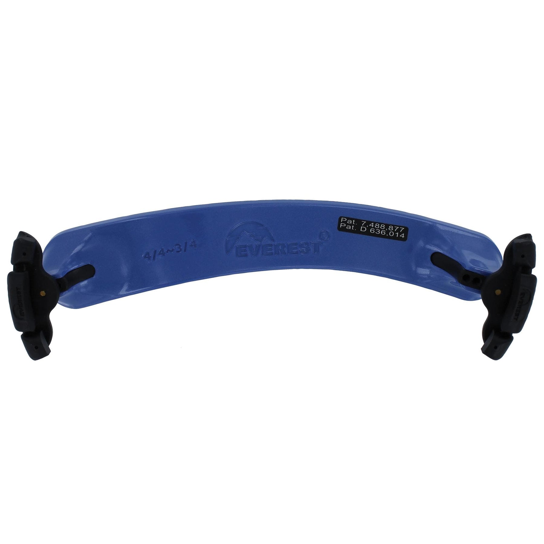 Everest Collapsible Violin Shoulder Rest Blue