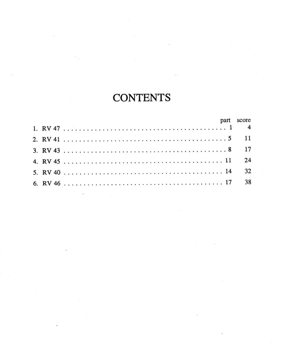 Vivaldi, Antonio - Six Sonatas, F XIV, Numbers 1-6 For Cello and Piano Edited by Hellmann Published by Masters Music Publishing Co