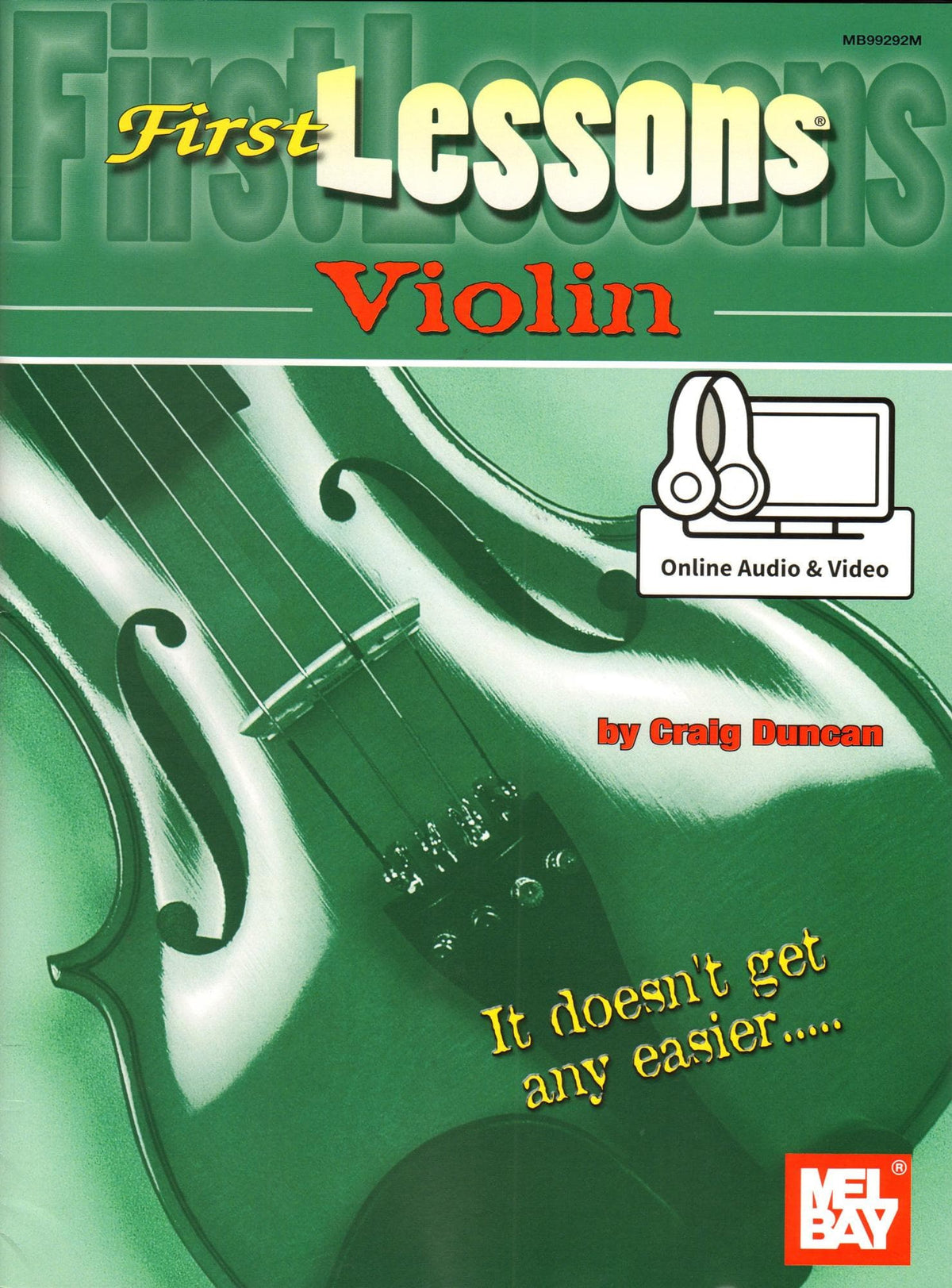 Duncan, Craig - First Lessons: Violin - Book w/ Online Media - Mel Bay Publications