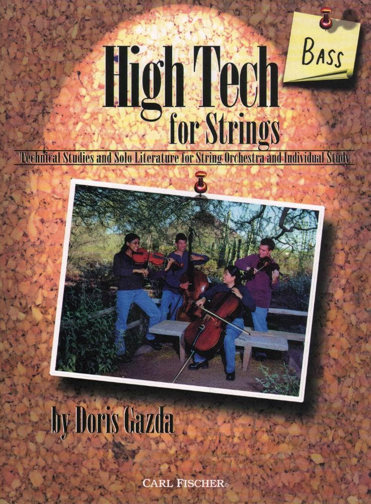 Gazda, Doris - High Tech for Strings - Bass - Carl Fischer Edition