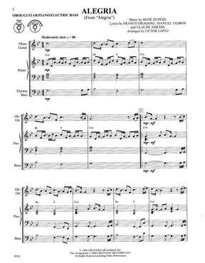 Victor Lopez - Flex Abil More Pops. Oboe/Guitar/Piano/Bass Part. For Solo, Duet, Trio, or Quartet with optional Piano Accompaniment. Published by Alfred Music.