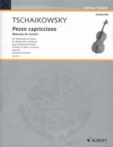 Tchaikovsky, PI - Pezzo Capriccioso, Op 62 - Cello and Piano - edited by Gendron and Grimmer - Schott