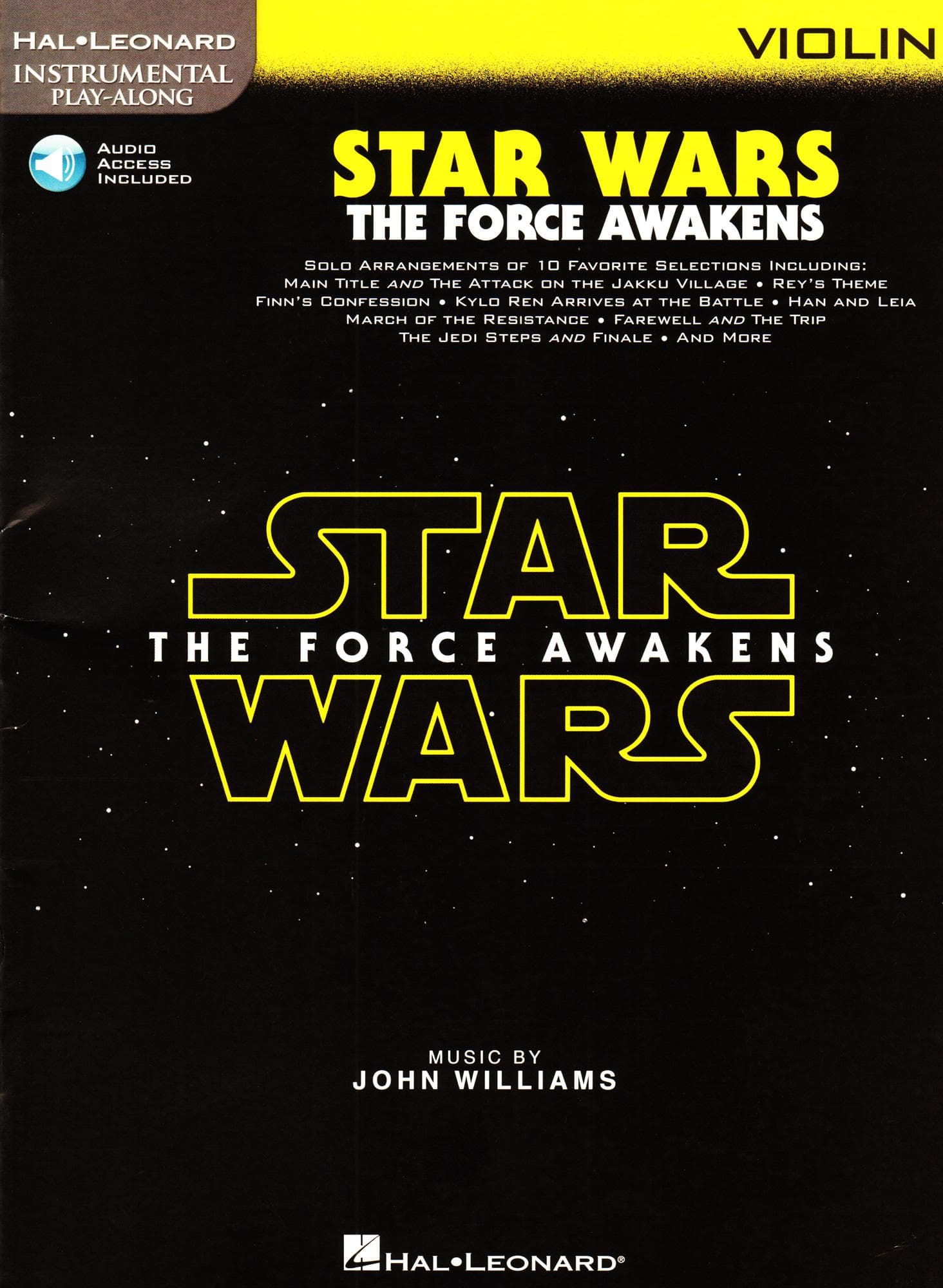 Star Wars: The Force Awakens - for Violin - with Audio Accompaniment - Hal Leonard