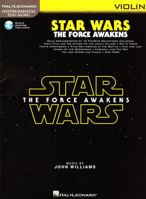 Star Wars: The Force Awakens - for Violin - with Audio Accompaniment - Hal Leonard