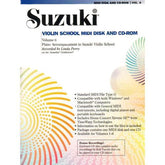 Suzuki Violin School Piano Accompaniment - MIDI/CD-ROM, Volume 6