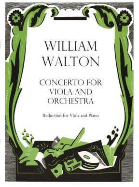 Walton, William - Concerto For Viola ( 1929 Revised 1962 ) With Piano Reduction Published by Oxford University Press