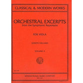 Orchestral Excerpts, Volume 2 - Viola - edited by Joseph Vieland - International Music Company