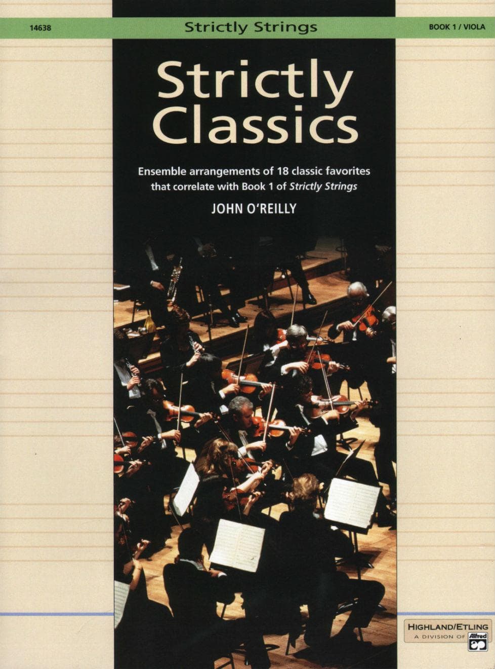 O'Reilly, John - Strictly Classics, Book 1, Viola Published by Neil A Kjos Music Company