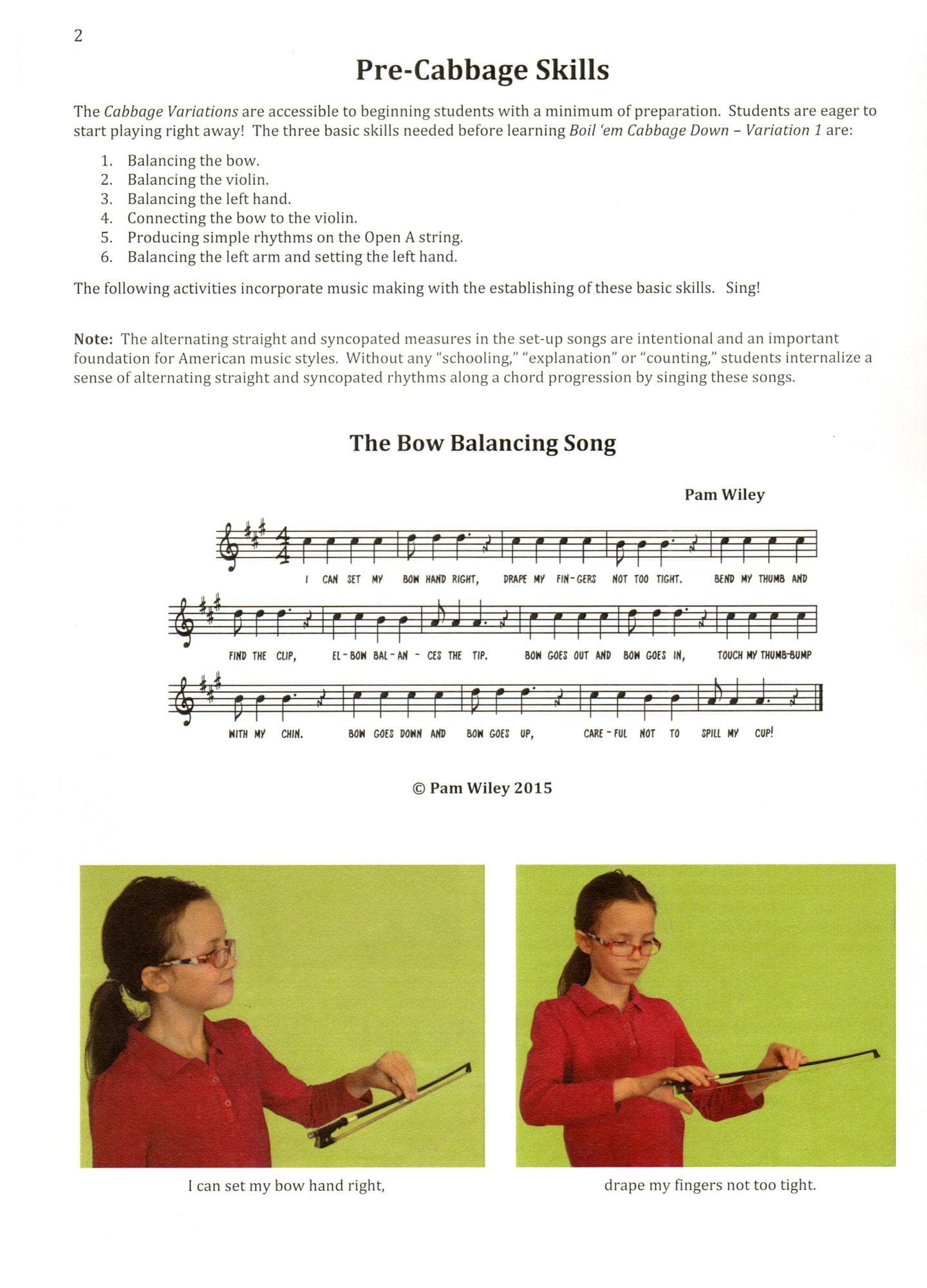 Wiley, Pam - Violin Playing in the American Music System - Teacher Guide