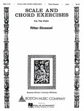 Ritter, EW - Stoessel, A - Scales and Chord Exercises, For Violin Published by The Boston Music Company