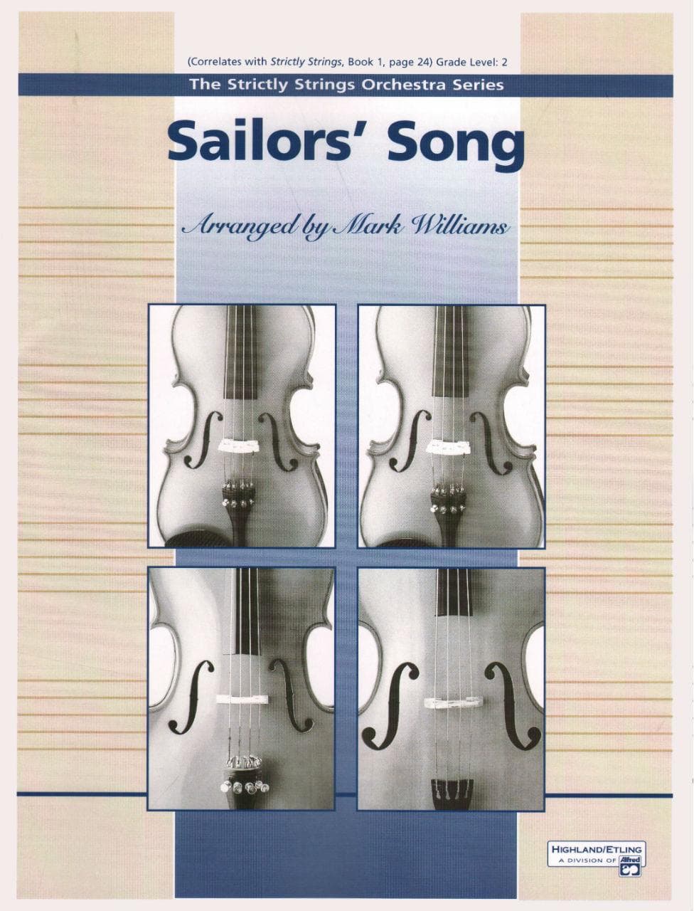 Williams-Sailor's Song Score and Parts