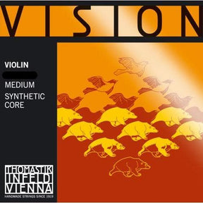 Thomastik Infeld Vision Violin String Set - 4/4 Size - Stark Gauge