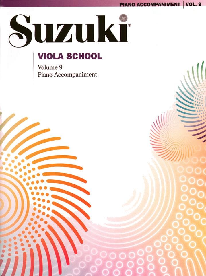 Suzuki Viola School Piano Accompaniment, Volume 9