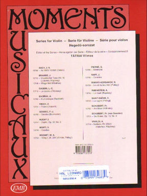 Saint-Saens, Camille - The Swan (from Carnival of the Animals) - for Violin and Piano - edited by Janos Pallagi - Edito Musica Budapest