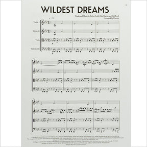 Wildest Dreams - Taylor Swift for String Quartet