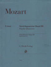 Mozart, W.A. - String Quartets, Volume III: Haydn Quartets - for String Quartet - G. Henle Verlag URTEXT