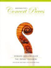 Mollenhauer - The Infant Paganini - for Violin and Piano - edited by Kurt Sassmannshaus - Barenreiter's Concert Pieces