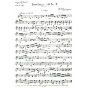 Stamitz - Quartet No 2 In G Major Published by Zimmermann - Frankfurt