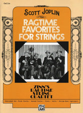 Joplin, Scott - Ragtime Favorites for Strings - Cello part - arranged by William Zinn - Belwin-Mills Publishing