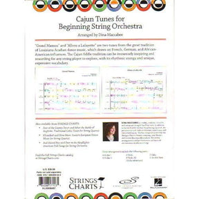 Cajun Tunes for Beginning String Orchestra - Score and Parts - Arranged by Dina Maccabee - String Letter Publishing