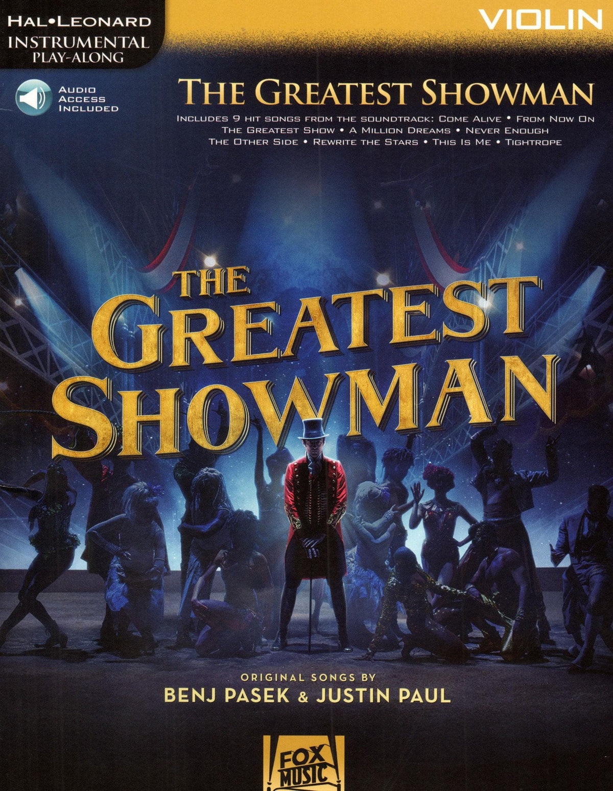 The Greatest Showman - Instrumental Play-Along - for Violin with Online Audio - Hal Leonard