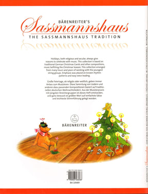 Sassmannshaus - Christmas for Beginner String Ensembles - String Quartet (Score Only) - Barereiter