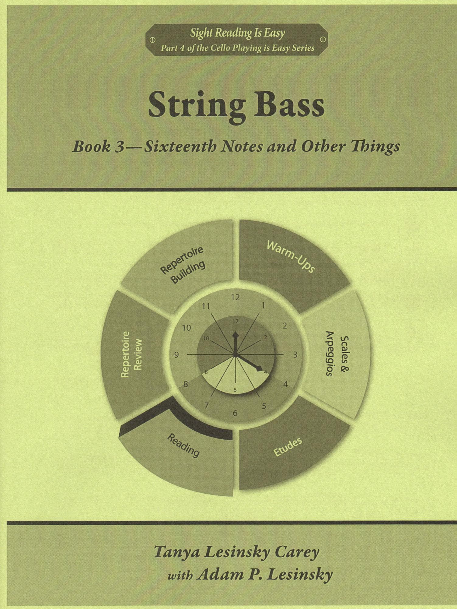 Sight Reading is Easy - for String Bass - by Tanya Lesinsky Carey and Adam P. Lesinsky