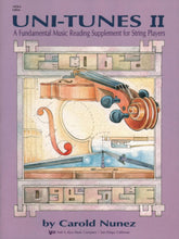 Uni-Tunes II Fundamental Reading Supplement-Viola By Carol Nunez Published by Neil A Kjos Music Company