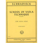 Schradieck - School of Viola Technics Edited by Pagels Published by International Music Company