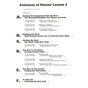 Wimmer The Joy of Cello Playing - Master Lesson 3. Published by Arioso Press.