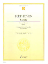 Beethoven, Ludwig - Sonata No 9 in a minor "Kreutzer" Op 47 - Violin and Piano - edited by  Fritz Kreisler - Schott Edition