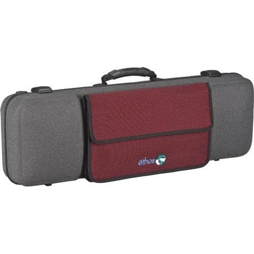 Shar Ethos Detachable Music Pocket Burgundy Red