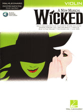 Wicked - 13 Songs from the Musical - for Violin with Audio Accompaniment - Hal Leonard Instrumental Play-Along