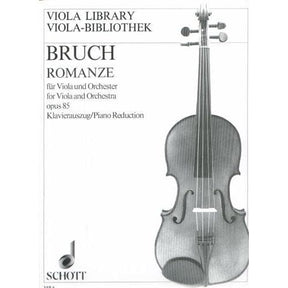 Bruch, Max - Romance Op 85 for Viola and Piano - Schott Edition