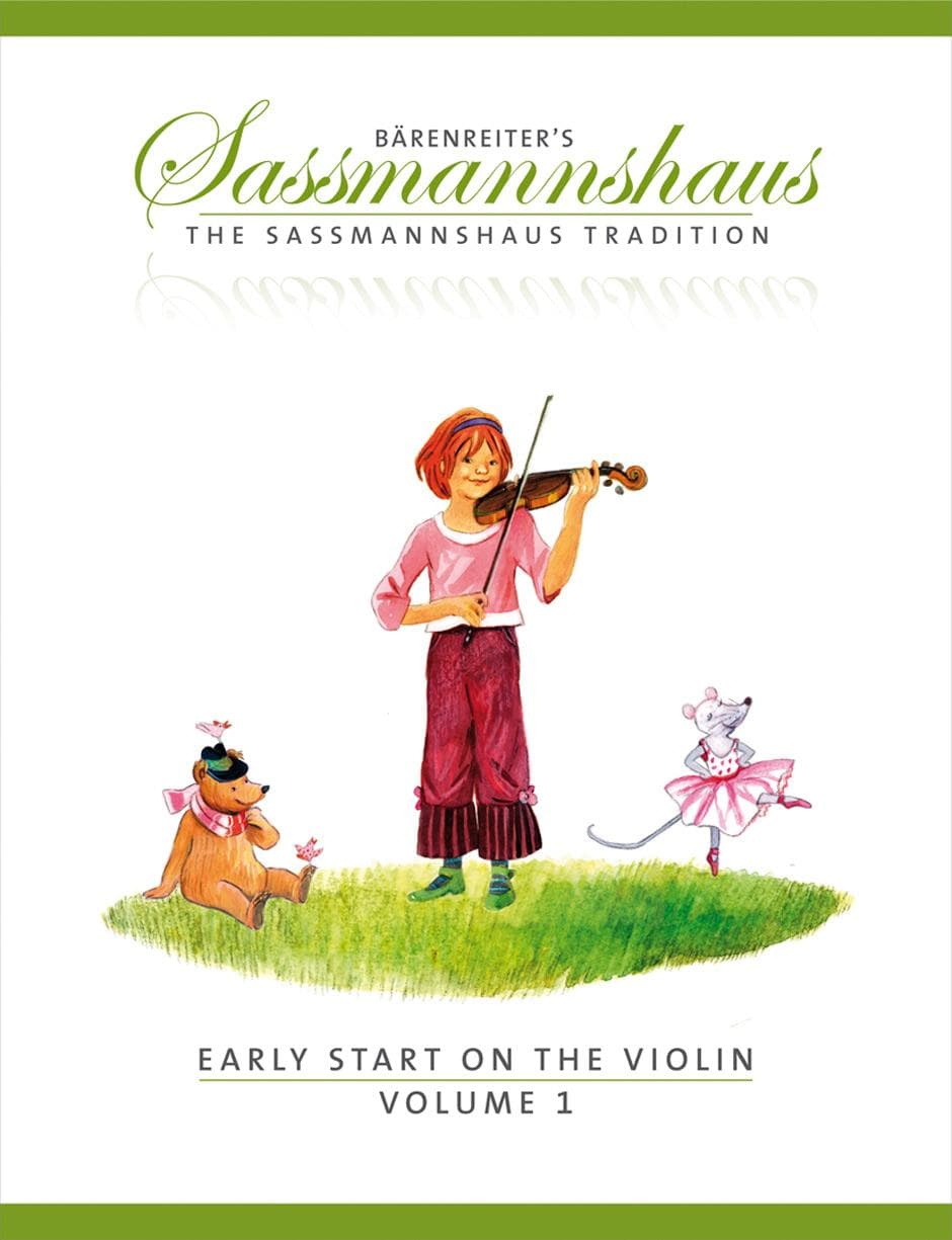 Sassmannshaus, Kurt - Early Start on the Violin Book 1 Published by Baerenreiter Verlag