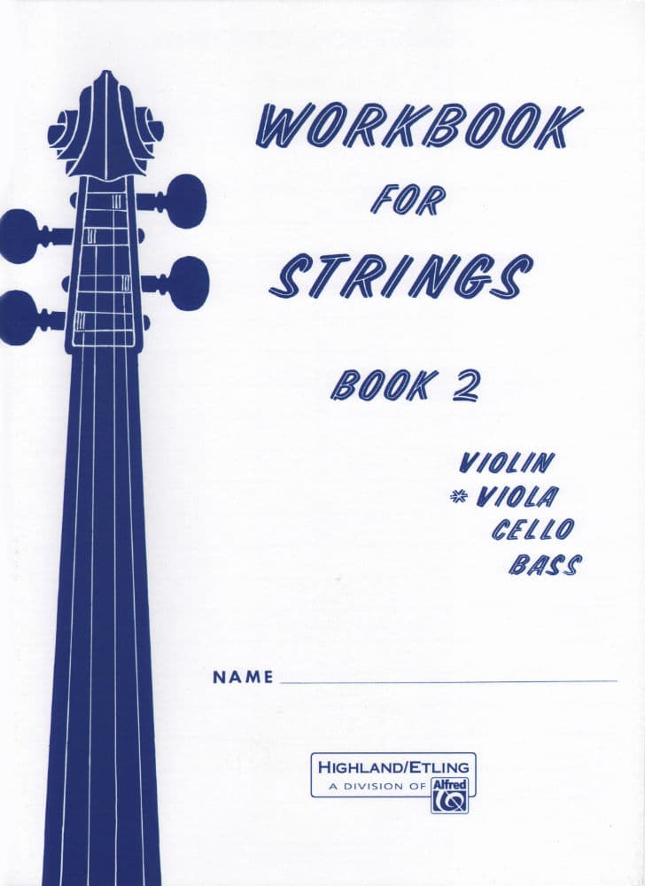 Etling, Forest - Workbook For Strings, Book 2 - Viola - Alfred Music Publishing