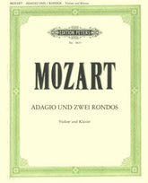 Mozart, WA - Adagio, K 261, and Two Rondos, K 269 and 373 - Violin and Piano - edited by Klengel - Edition Peters