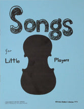 Songs for Little Players - Childrens Music Series Book 1 by Evelyn Avsharian - Digital Download