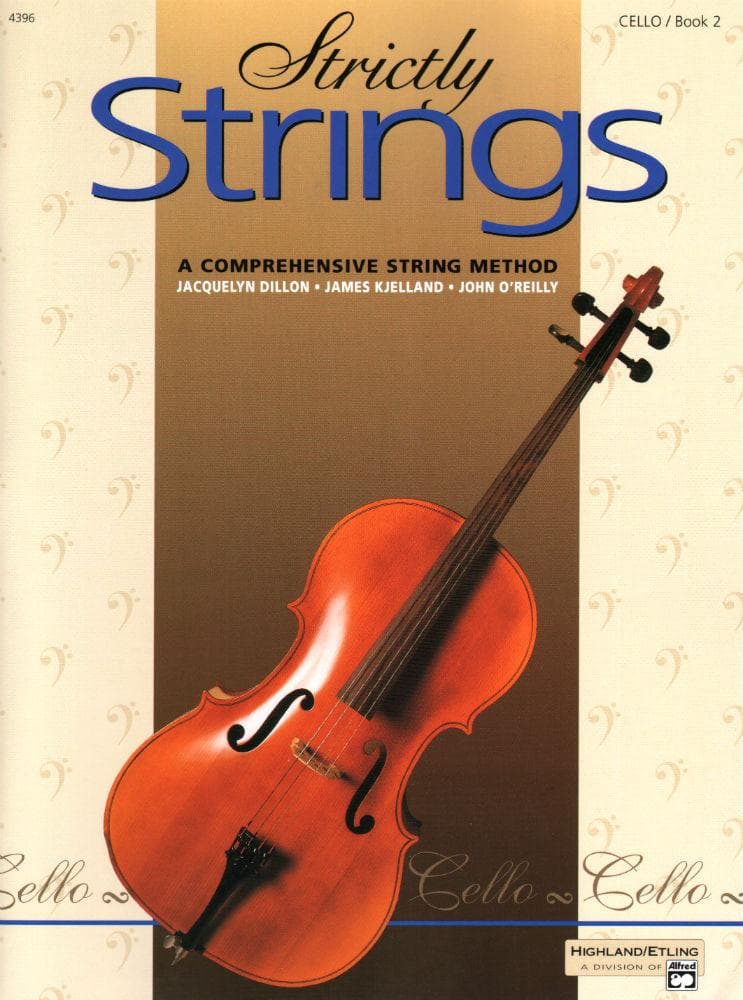 Strictly Strings Series Book 2 - Cello By James Kjelland Published by Alfred Music Publishing