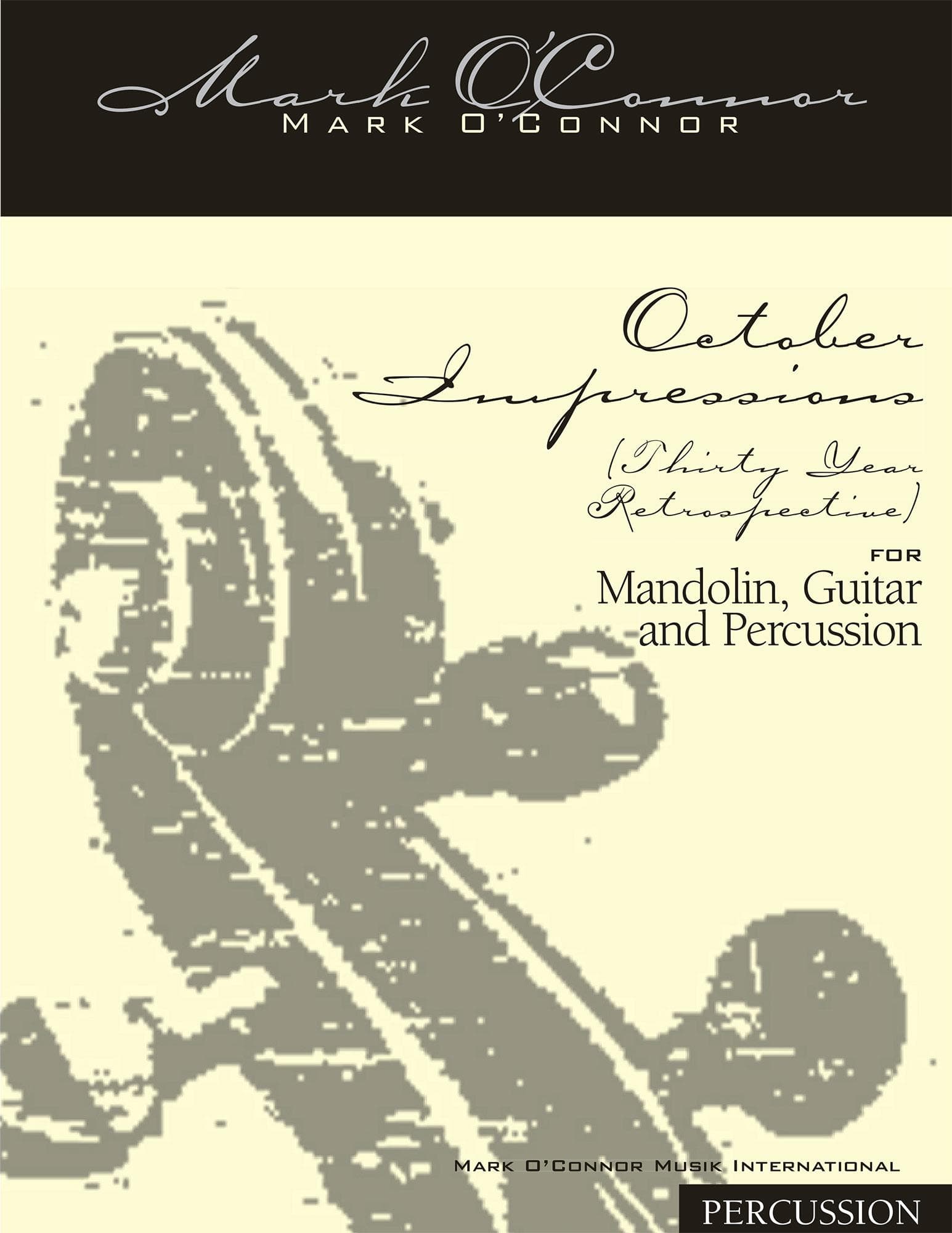 O'Connor, Mark - October Impressions for Mandolin, Guitar, and Percussion - Percussion - Digital Download